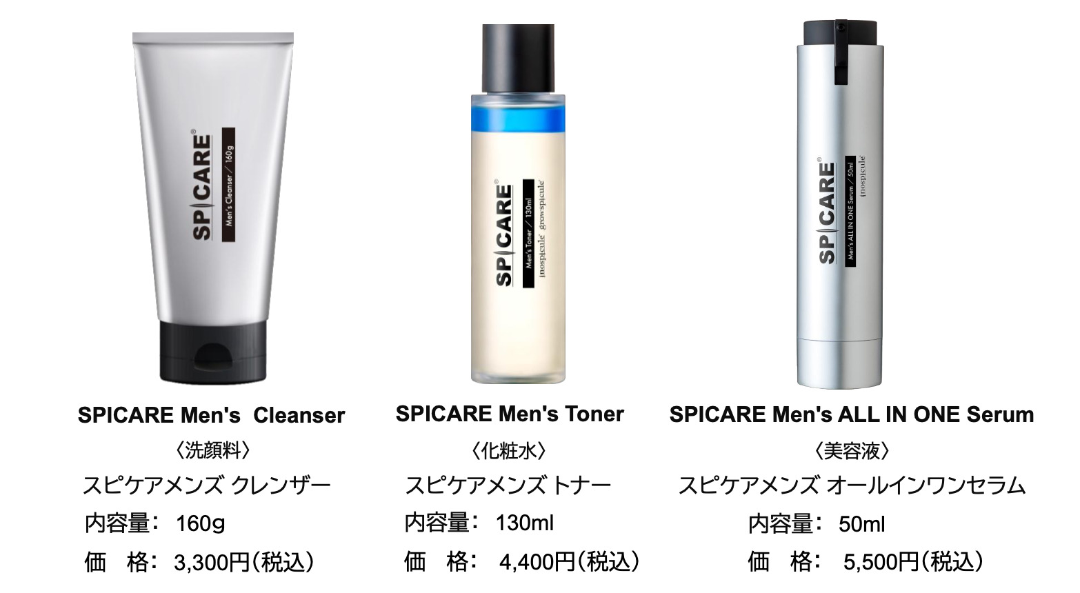 スピケア メンズ