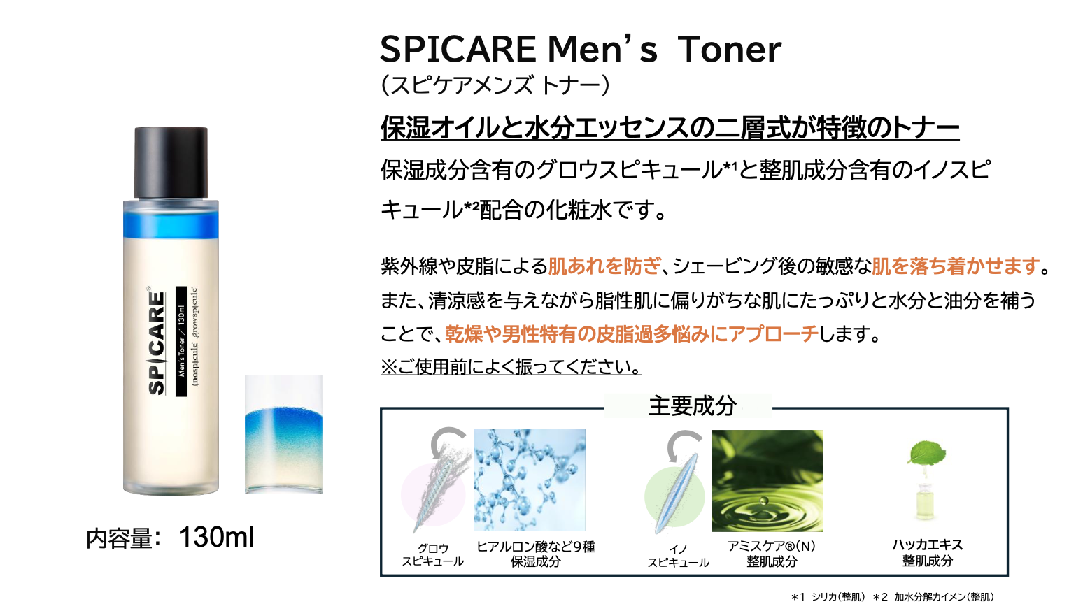 スピケア メンズ